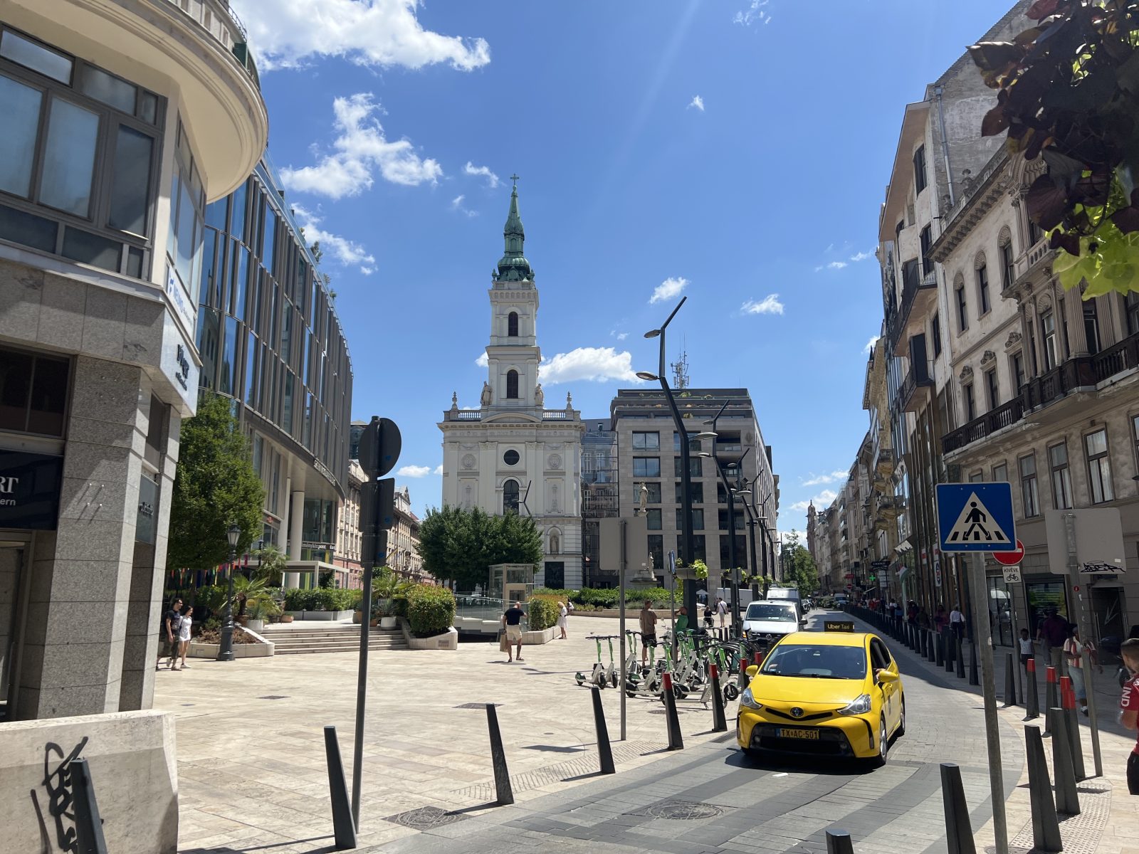 Budapest's Hidden Jewel Box: Szervita Square